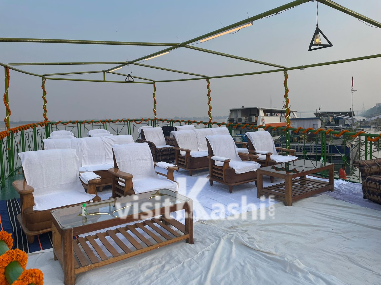 Bajra Boat (Double Decker) in Varanasi, photo 2