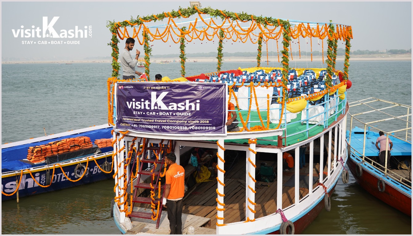 Bajra Boat (Double Decker) in Varanasi, photo 5